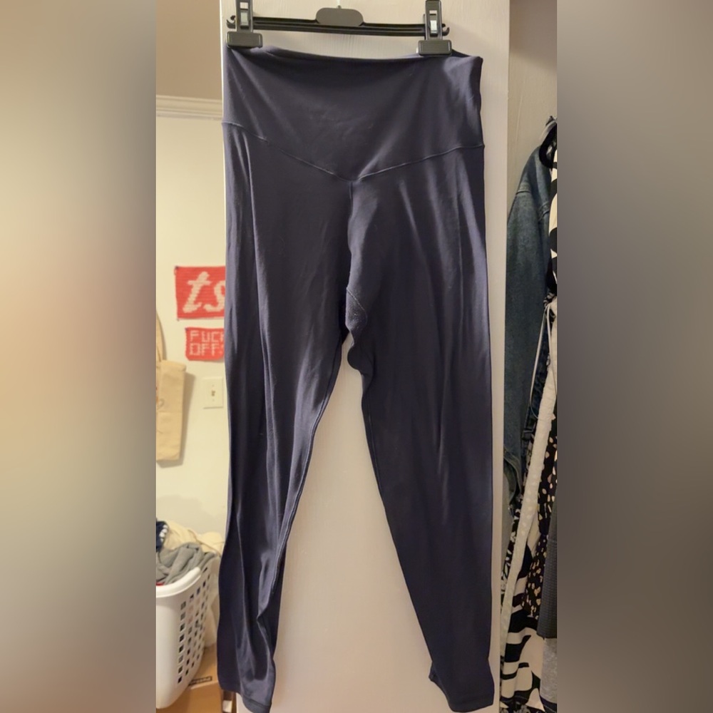 Aerie Blue Leggings Soft Stretchy Fit